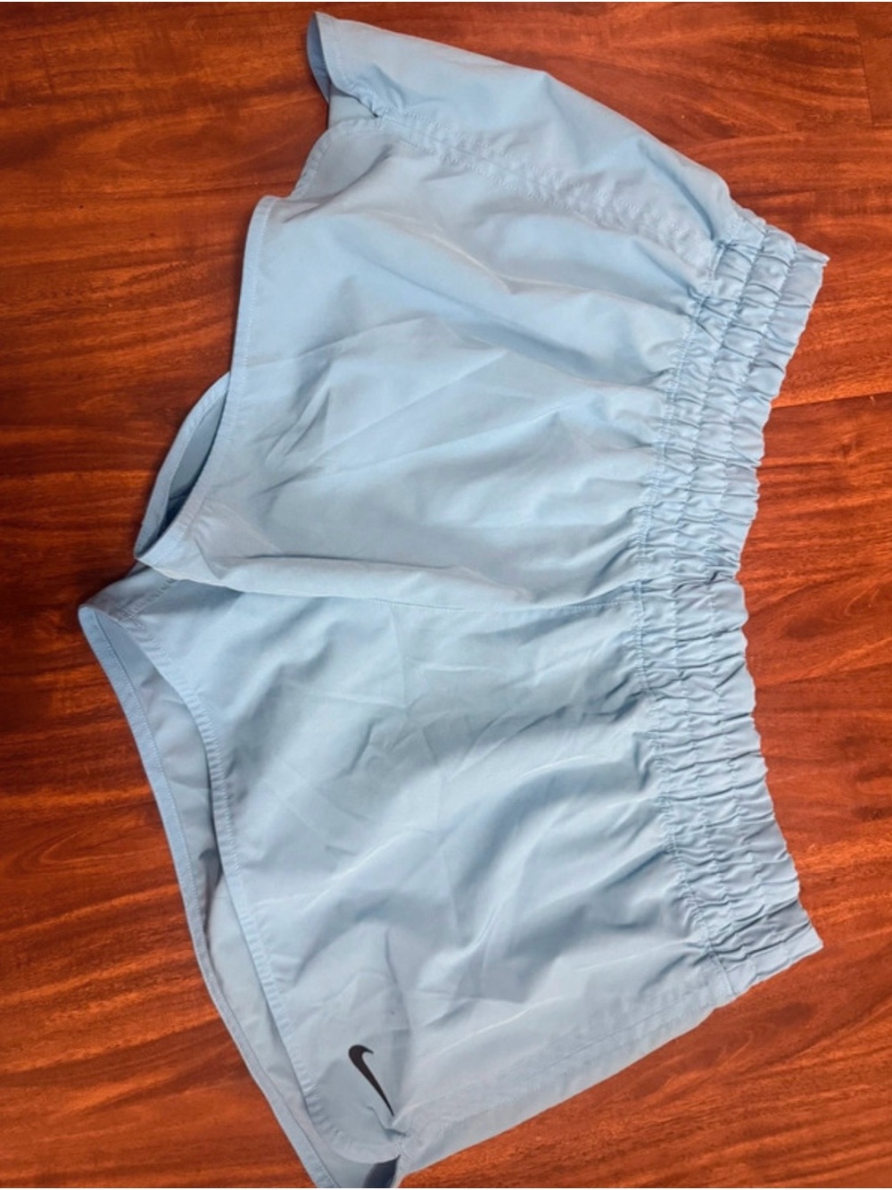 Nike Light Sky Blue Women's Athletic Shorts
